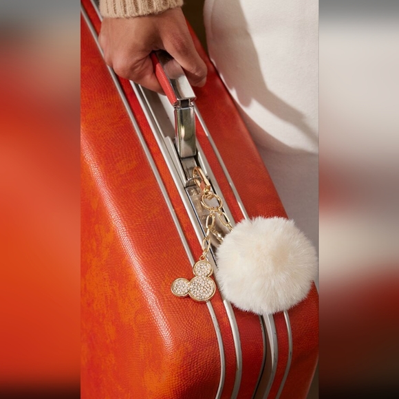 Disney Micky Mouse Pom Pom keychain - Picture 2 of 5